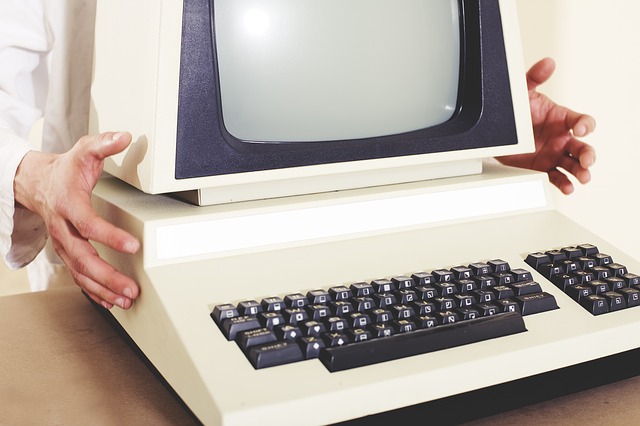 starý PC, retro